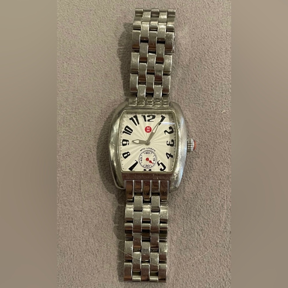 Michele Silver Stainless Steel Women's Watch - Picture 4 of 14
